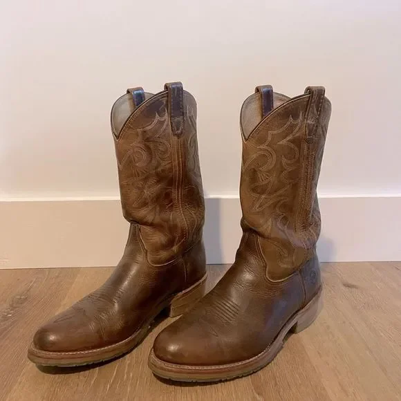 Double H Men's 12" Gel Cell Ice Work Western Boots - Picture 2 of 9